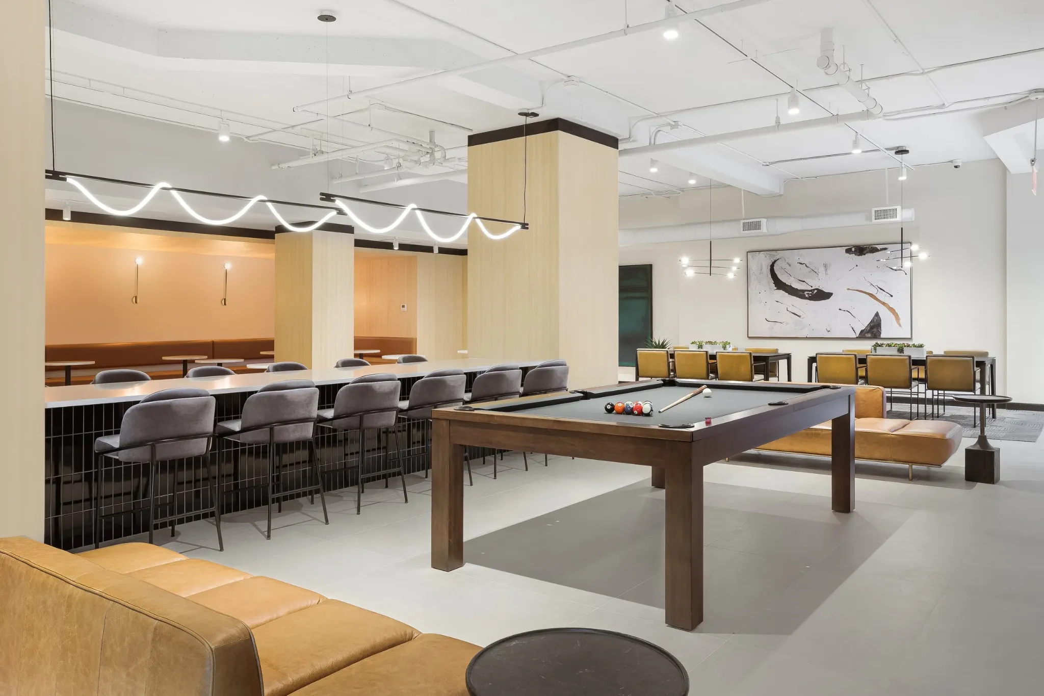 High-end amenity electrical and lighting project by NGM Electric